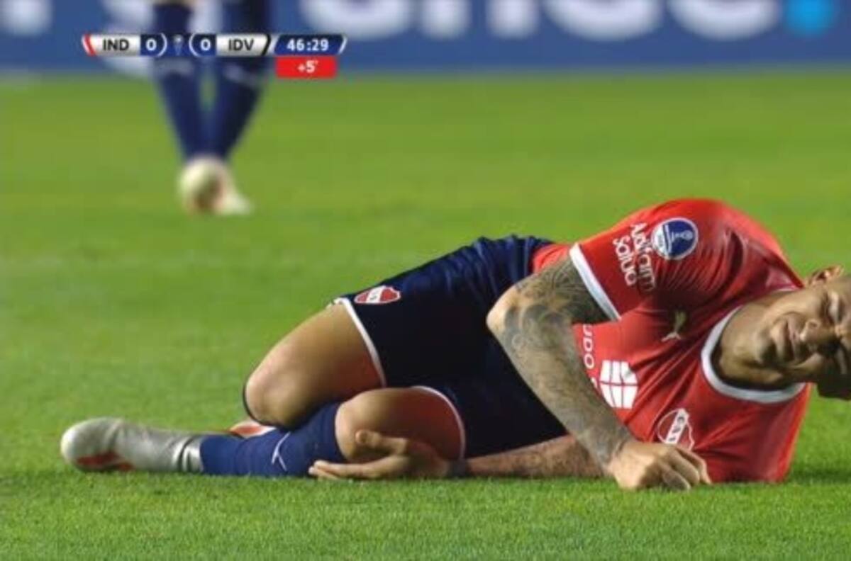 Pablo Hernández sufre lamentable lesión en la Copa Sudamericana
