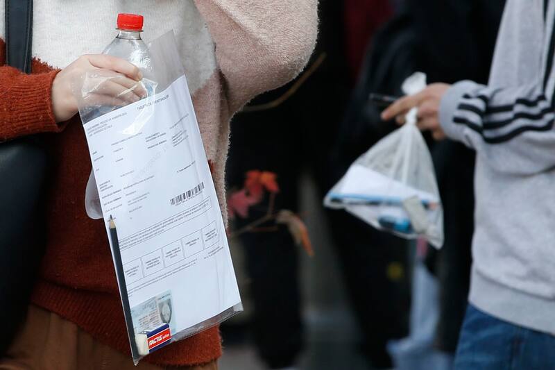 ¿Cuándo se rinden las pruebas para la admisión 2025?