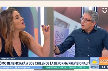 "Usted no me va a decir qué es lo que está equivocado": El fuerte cruce entre Monserrat Álvarez y Bernardo Fontaine por la reforma previsional