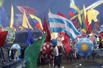 La extraña camiseta de Chile en la inauguración de la Copa América