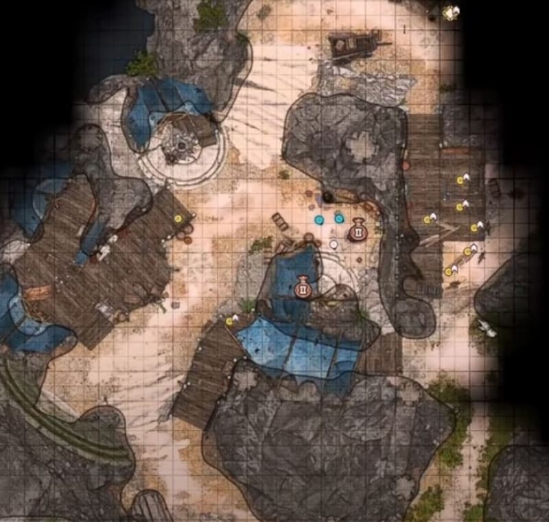 Esta es la ubicación de la Tita Ether en Baldur's Gate 3, a quien podrás comprarle la Gracia de Corellon o matarla para adquirir el bastón.