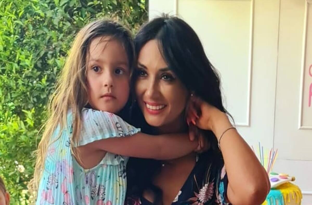 "¿Qué hiciste?": Pamela Díaz se sorprendió con tierna gesto que le hizo su hija Pascuala