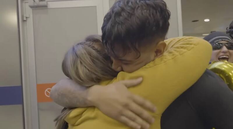 Julianno Sosa junto a su madre. Foto: Instagram.