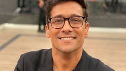 "Buena pierna": La divertida reacción de la compañera de Rafael Araneda luego que el animador se pusiera su vestido