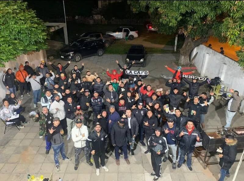 En Paraguay previo al duelo de Copa Libertadores. Foto: Diario Hoy