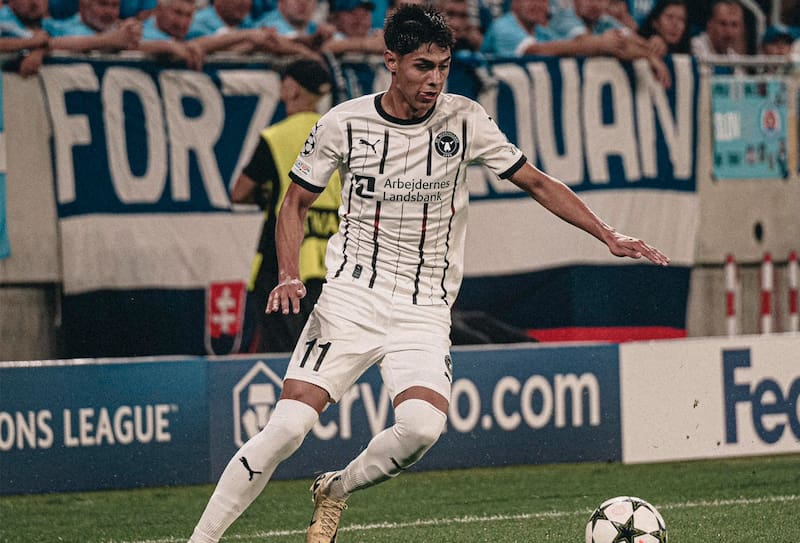 Darío Osorio es figura en su equipo.