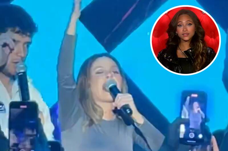 Ignacia Michelson estuvo en un evento discotequero ofreciendo ofertas de tequila a cambio de votos para eliminar a Estefanía Galeota de "Gran Hermano" Chile.