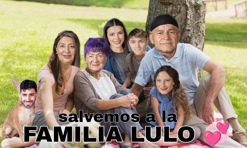 Al principio de "Gran Hermano" Chile, así era la Familia Lulo. Actualmente, dichos miembros están divididos.