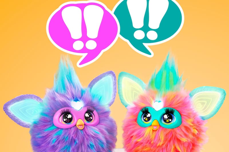 Si bien existen dos modelos, actualmente el más pedido y más difícil de encontrar es el Furby de color morado.