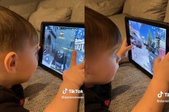 VIDEO | Niño de 3 años es viral por jugar Call of Duty, pese a que este es para mayores de 17 años