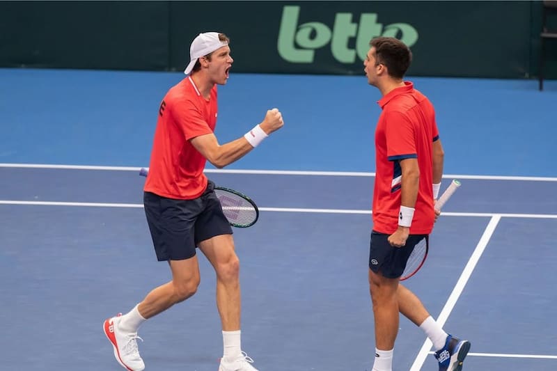 se refirió a lo sucedido en Bélgica. Foto: Instagram Nicolás Jarry.