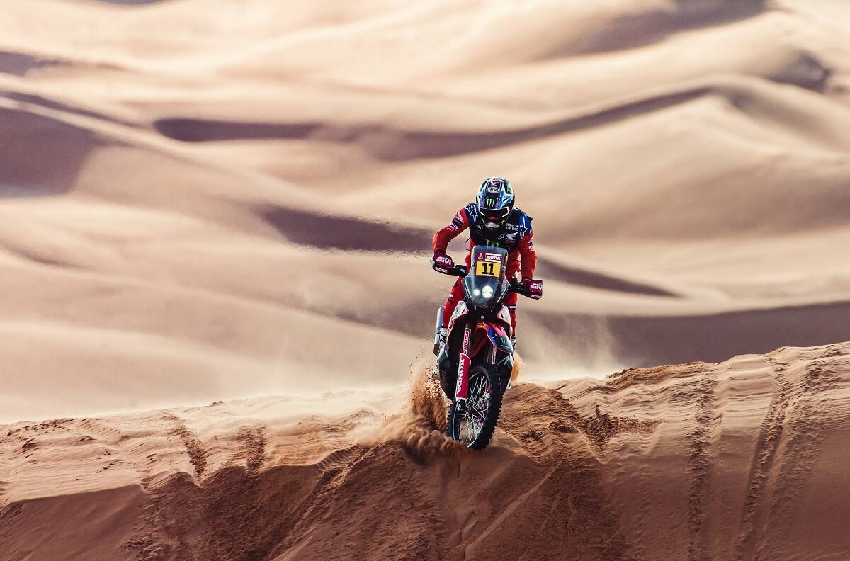 Rally Dakar: "Nacho" Cornejo gana su segunda etapa y se cuela en el top ten de las motos