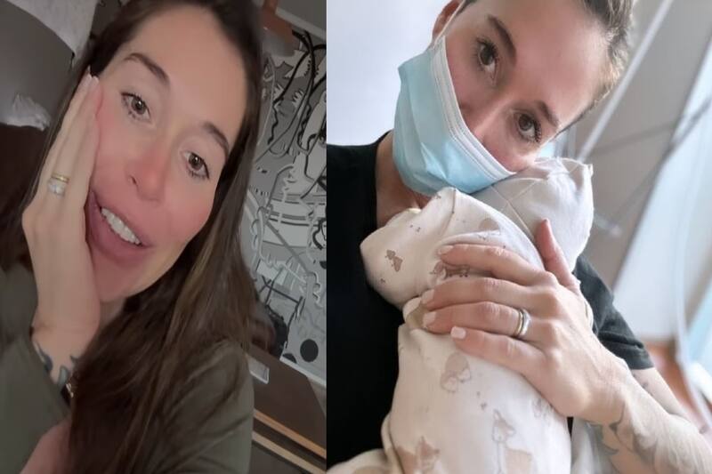 Vale Roth mostró las primeras imágenes de su hija Antonia tras ser dada de alta | Créditos: Instagram