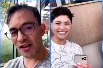 “Estamos en Tinder”: Álvaro López, Camila Recabarren y todos los famosos participantes de “MasterChef Celebrity” comparten en su arribo a Colombia