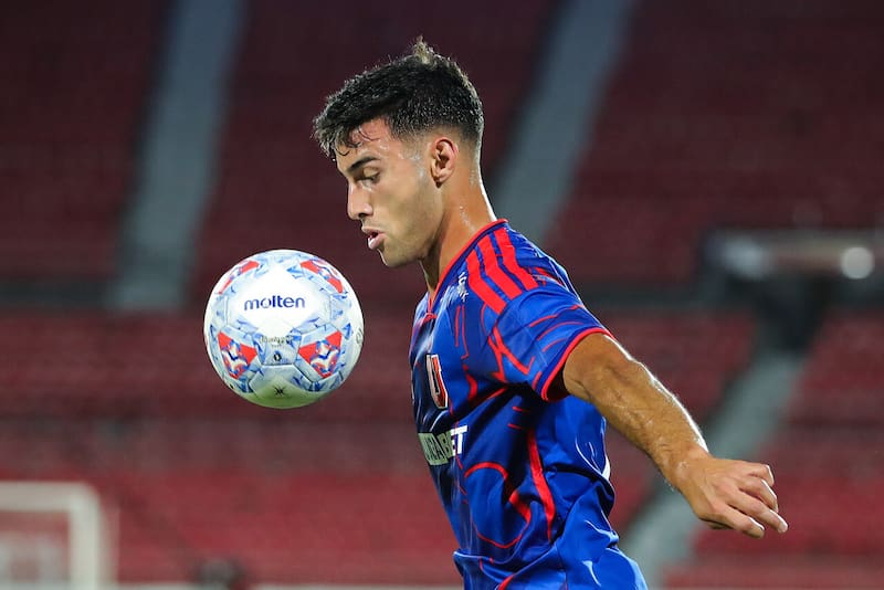 No fue convocado ante La Serena. Foto: Agencia Aton.