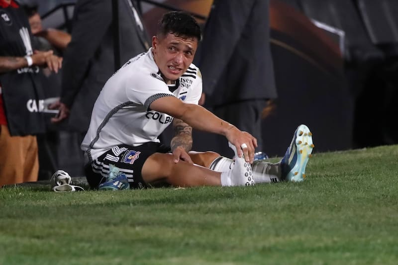 presentó un calambre contra Godoy Cruz.