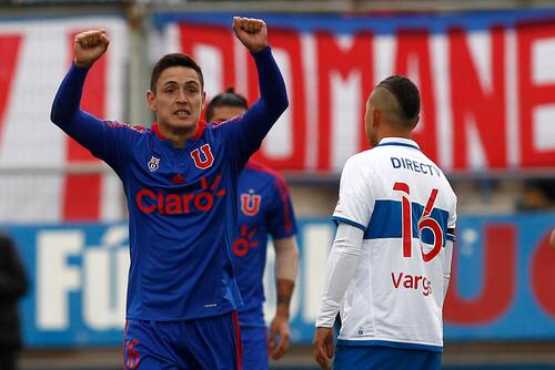 Le marcó un gol a la UC en San Carlos de Apoquindo. Foto: Aton.