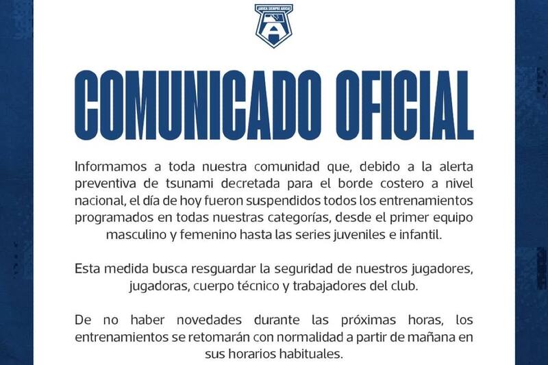 Comunicado San Marcos de Arica.