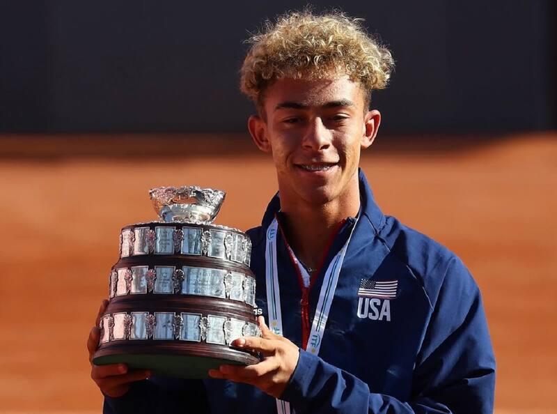 Joven promesa del tenis estadounidense. Foto: Archivo