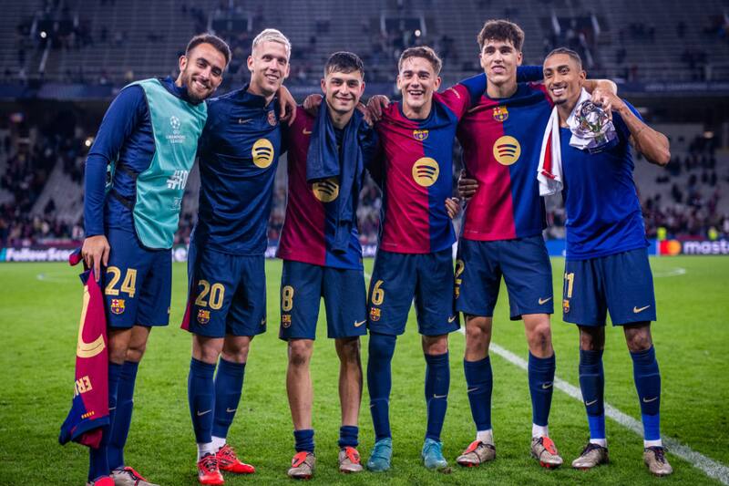 perderá a Dani Olmo por inconvenientes financieros en su inscripción. (Foto: @FCBarcelona)