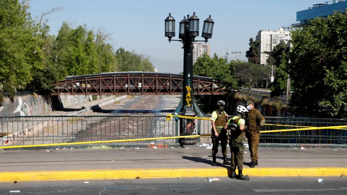 Brutal golpiza en el Barrio Bellavista dejó a carabinero con fractura de cráneo
