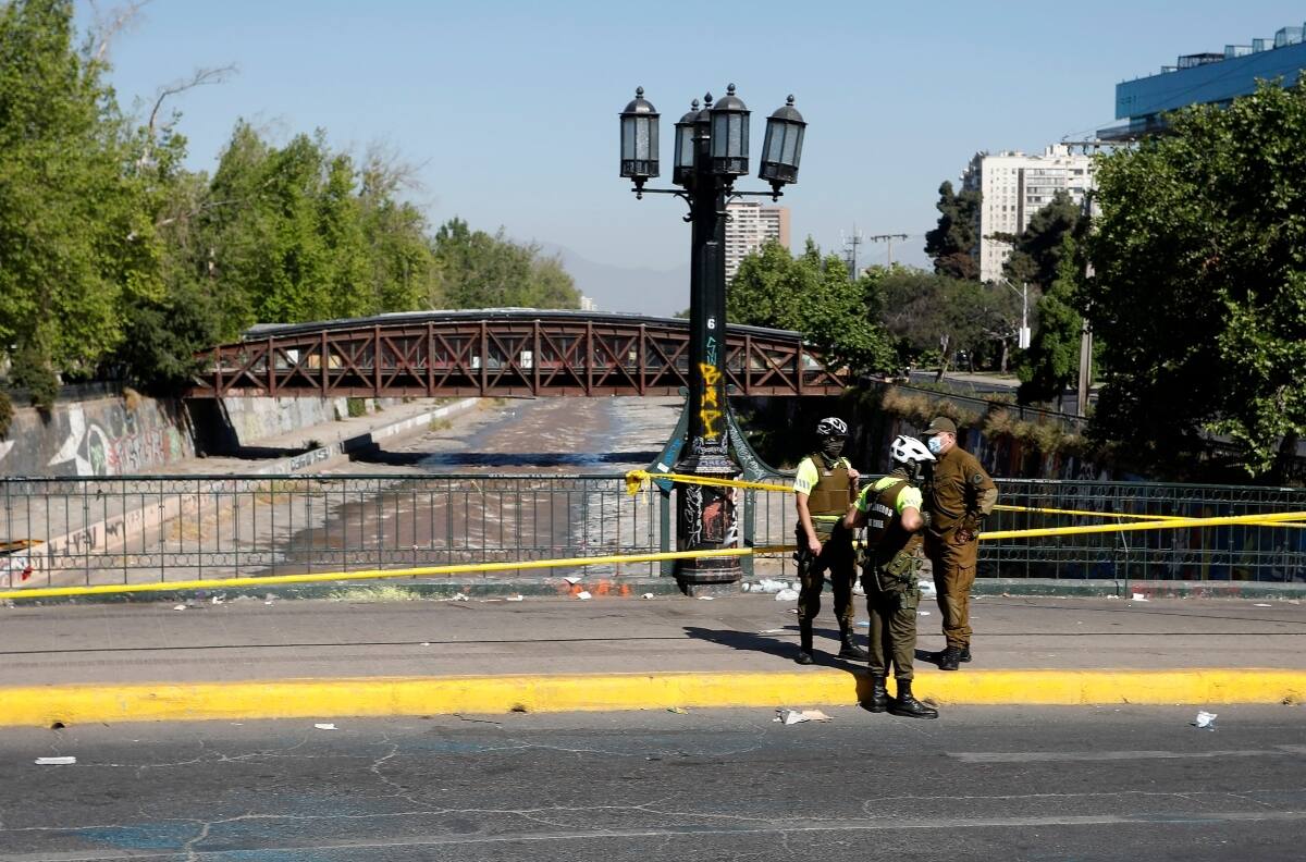 Brutal golpiza en el Barrio Bellavista dejó a carabinero con fractura de cráneo