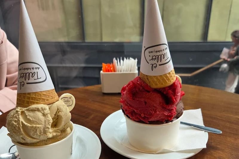 Esta heladería artesanal se encuentra e Providencia.
Créditos: El Taller.