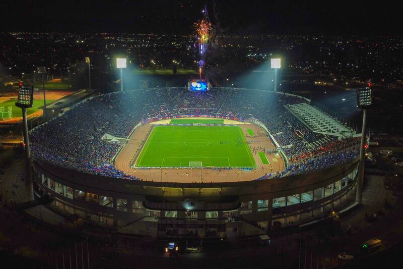 Universidad de Chile encamina definir su localía en el Estadio Nacional. Foto: Agencia ATON.