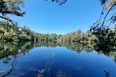 La laguna más romántica de Chile que promete amor eterno a sus visitantes a cambio de un beso