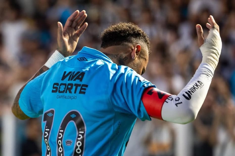 Neymar, podría haber jugado su último partido en Santos. Foto: Instagram Neymar