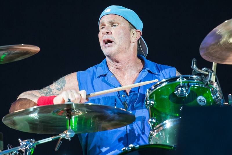 Chad Smith en Chile 2023.