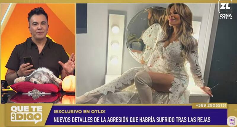 El periodista afirmó que se contactó con una fuente que le confirmó el ataque. Créditos: Pantallazo Zona Latina