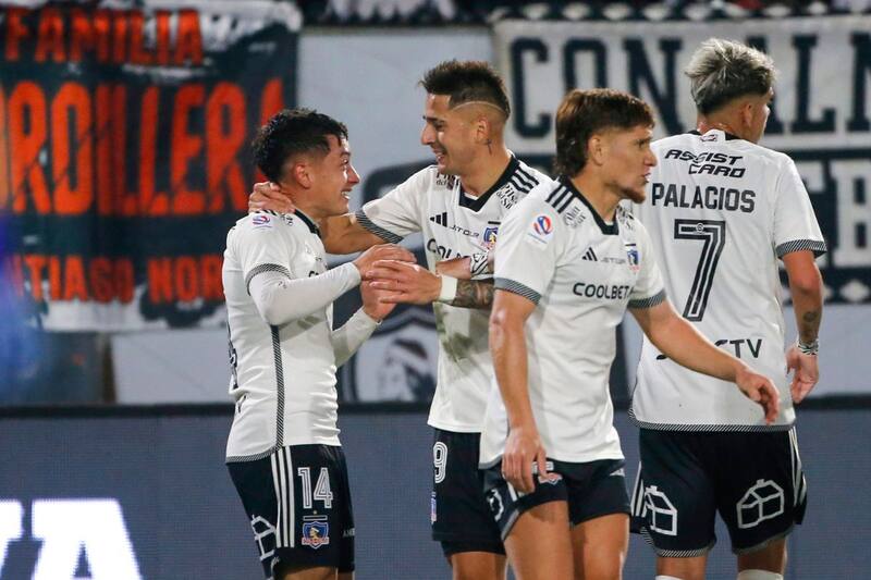 Colo Colo y Palestino chocaron en el Estadio Monumental, con triunfo para los albos. Foto: Agencia Aton.