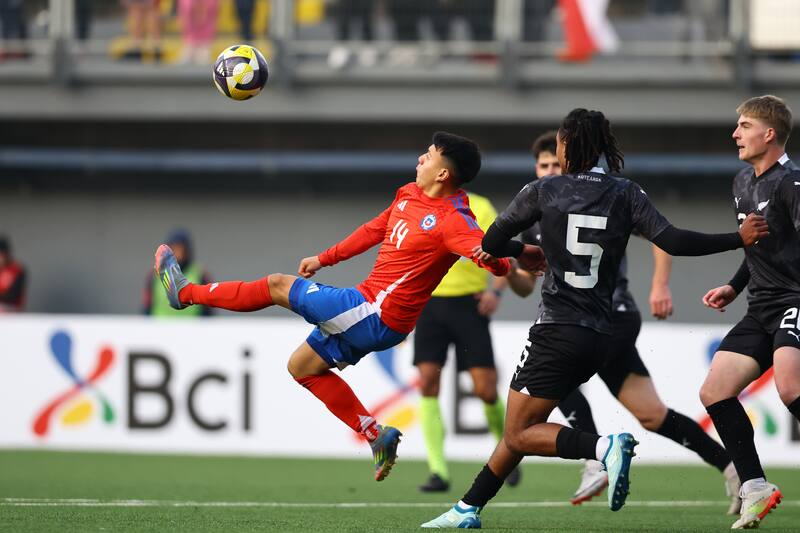 Ignacio Vásquez en La Roja Sub-20.