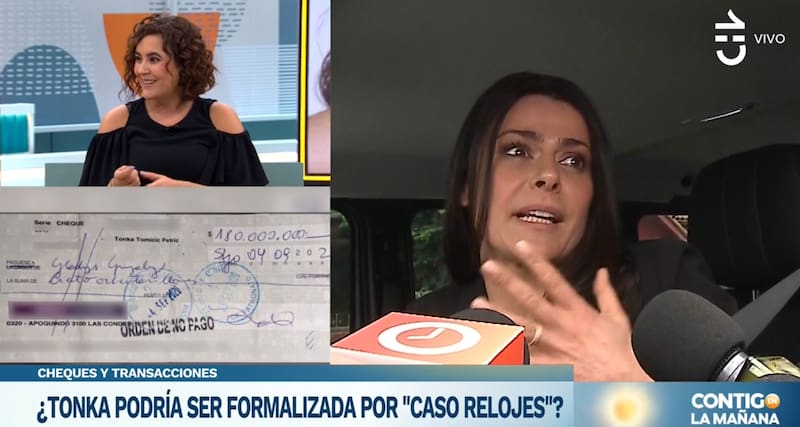 Constanza Ganem en "Contigo en la Mañana".