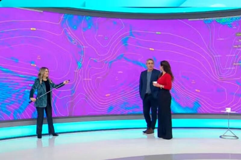 El día domingo podría haber garúa y llovizna en algunos sectores de la capital.
Créditos: Captura Canal 13.