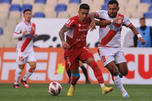 Ñublense recibió en Concepción a Curicó Unido. Crédito: Agencia Aton.