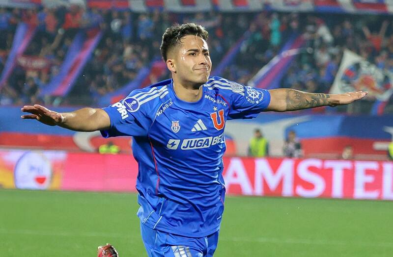 El jugador azul hoy en el Nacional. Foto: Felipe Escobedo/En Cancha.