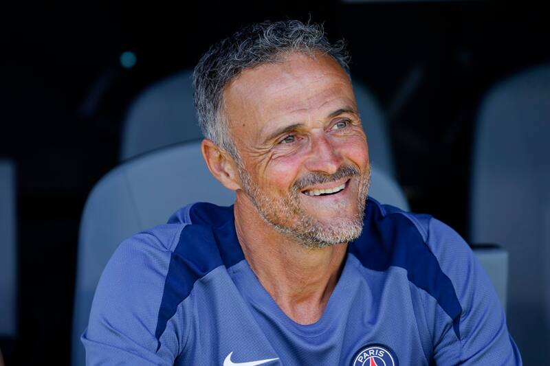 Luis Enrique, entrenador de PSG. EFE