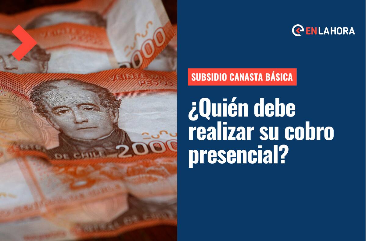 Subsidio Canasta Básica: ¿Qué personas deben realizar su cobro de forma presencial?