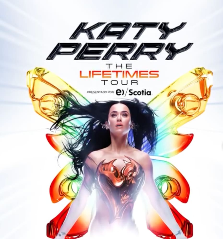 Katy Perry anunció concierto en Chile.