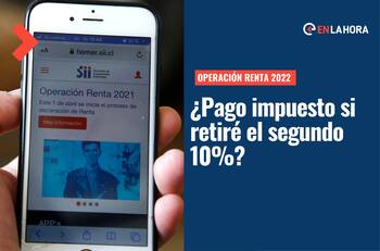 Operación Renta 2022: ¿Debo pagar impuestos si retiré el segundo 10%?