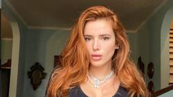 Bella Thorne promociona su próxima película para adultos con osado beso