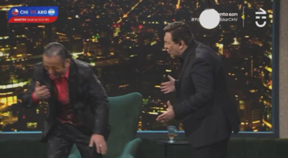 El momento en el que Yerko Puchento pone en pausa su rutina por el fallo de Julio César Rodríguez