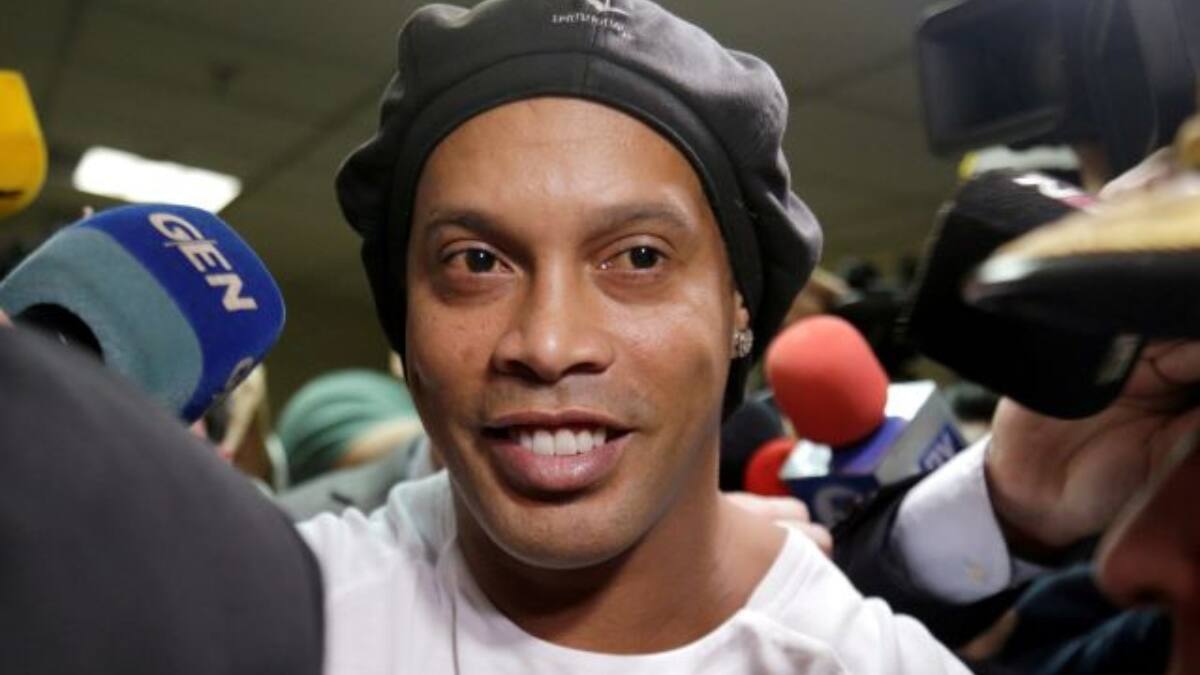 Ronaldinho dice que nunca se imaginó terminar preso en Paraguay