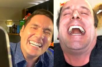 La pitanza que Pancho Saavedra y Stefan Kramer le hicieron al cumbiero Kanela