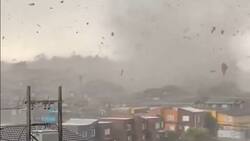 VIDEOS | Destructivo tornado causó destrozos en la ciudad de Puerto Varas