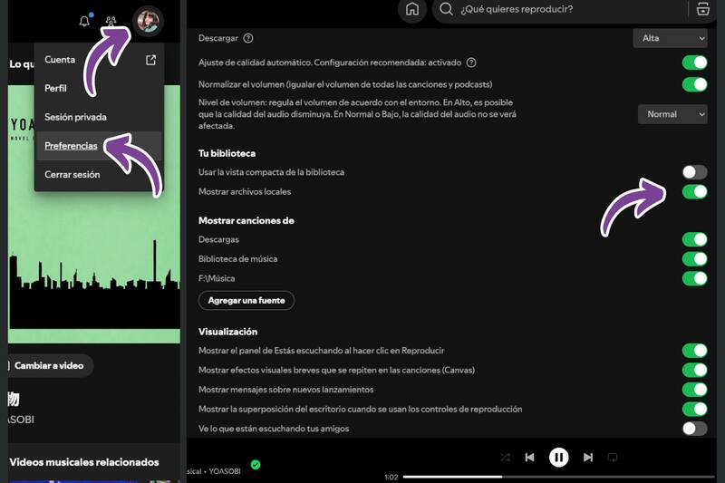 Sigue estos pasos para activar la función.