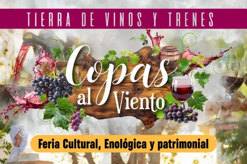 El Tren del Recuerdo permitirá llegar desde Santiago al festival vinícola en la quinta región. Créditos: Tren del Recuerdo.