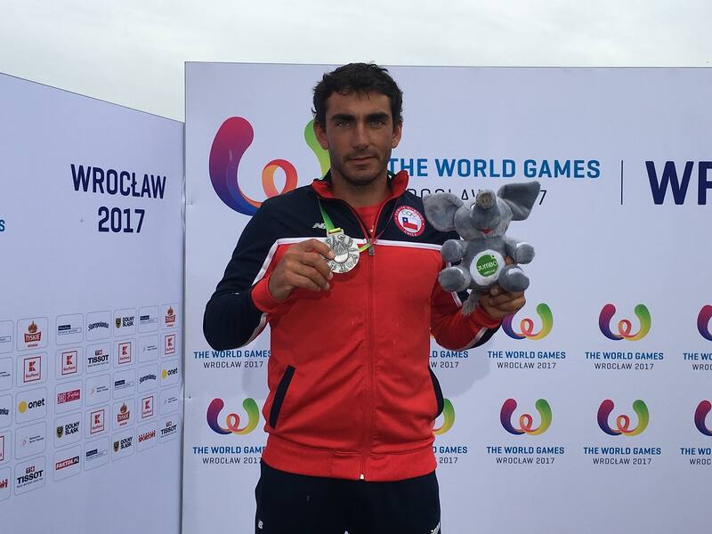 El máximo medallista chileno en la historia de los Juegos Mundiales